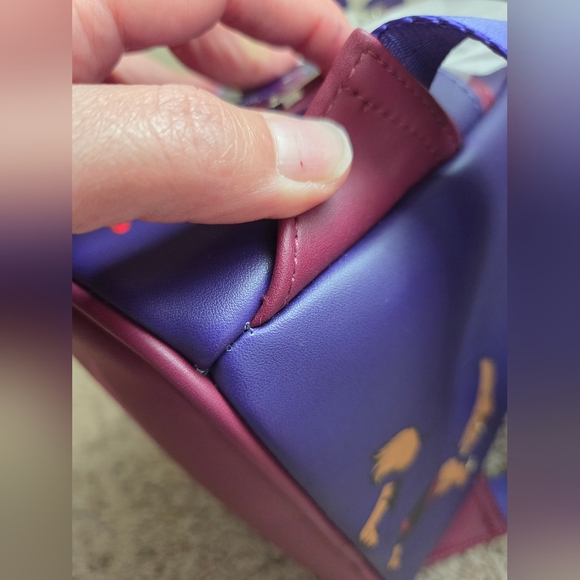 Loungefly Disney Beast with Birds Mini backpack with wallet - Picture 9 of 16